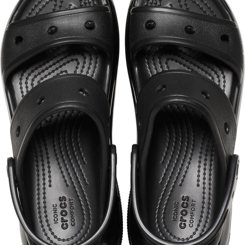 CROCS Black Women's Sandals